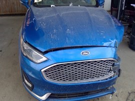 2020 FORD FUSION, BLUE, TITANIUM MODEL, 2.0L, AT, AWD.  F26463